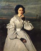 Corot Camille Claire Sennegon oil painting